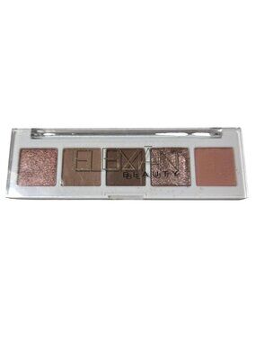 Elman Beauty Ballerine Eyeshadow Palette 5 Shades Neutral Glitter Compact